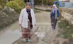 Gülnar’da mahalleliden yol isyanı: “Yeter artık geçemez olduk”