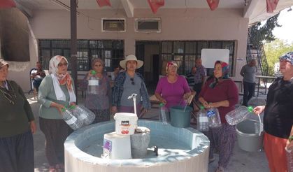 Mersin Mut'un kırsal mahalleleri su sorununa çözüm istedi