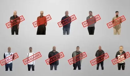 Kırmızı bültenle aranan 9, ulusal seviyede aranan 2 şüpheli Türkiye’ye getirildi