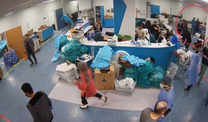 Deprem anında sedyeyi terk etmediler