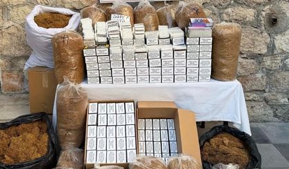 Mersin’de kaçak makaron operasyonu: 1 gözaltı