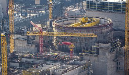 Akkuyu NGS’nin ikinci güç ünitesinde kutup vinci kuruldu