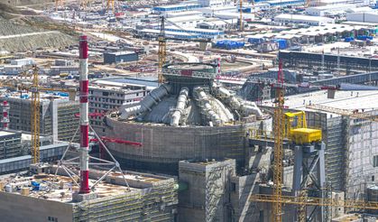 Akkuyu NGS'nin 1'inci güç ünitesinde pasif ısı alma sisteminin kurulumu tamamlandı