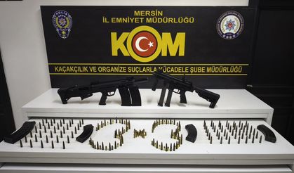 Mersin'de suç örgütüne yönelik operasyonda 16 tutuklama