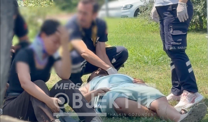 KIRMIZI IŞIKTA GEÇTİ, POLİSİN GÖZÜ ÖNÜNDE KATL*AM GİBİ KAZA: 5 YARALI!
