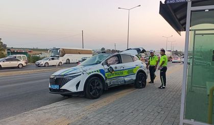 Silifke'de zincirleme kaza: 1'i polis 2 kişi yaralandı