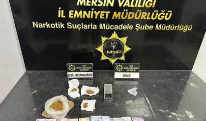 Mersin’de torbacılara yönelik operasyonda 3 şüpheli tutuklandı