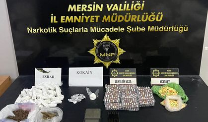 Mersin'de uy*şturucu operasyonları: 5 tutuklama