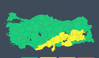 Mersin’in doğusu için kuvvetli sağanak uyarısı