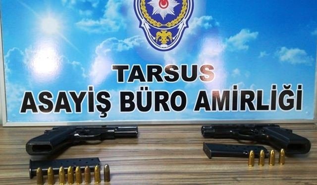 Mersin Tarsus'ta İki Grup Arasında Çıkacak Silahlı Kavgayı Polis Önledi