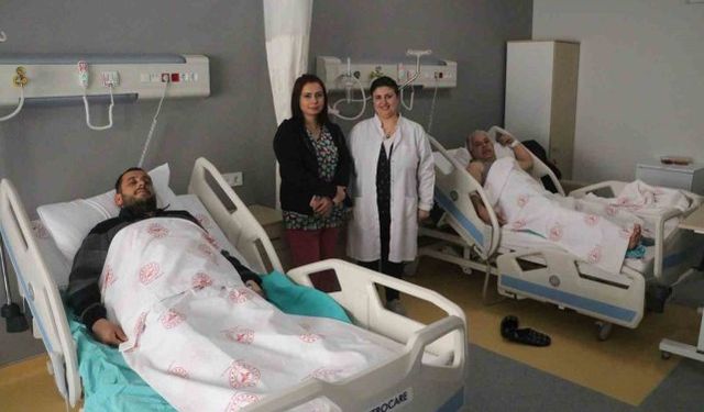 Açılışını Cumhurbaşkanı Erdoğan'ın yaptığı hastanede ilk anjiyo gerçekleştirildi