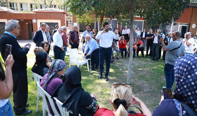 Tarsus Belediye Başkanı Ali Boltaç'tan ilk ziyaret emeklilere