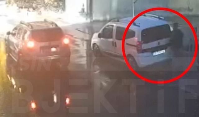 Mersin'de akılalmaz olay: Araçların lastiklerini patlattı