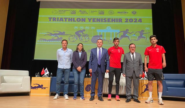 Triatlon Yenişehir 2024 Lansmanı gerçekleştirildi