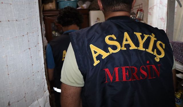 Mersin polisinden huzur operasyonu: 78 gözaltı