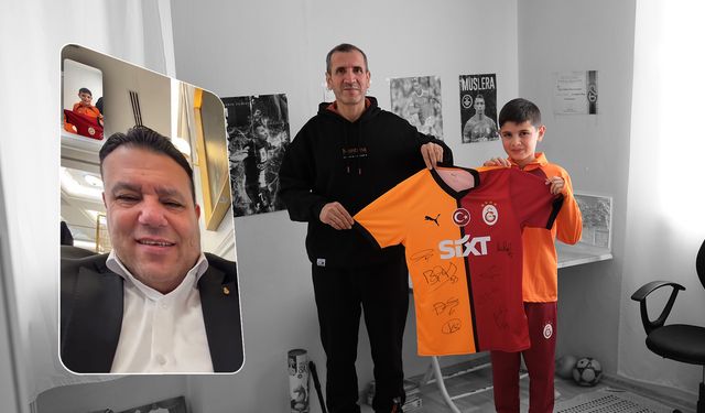 Galatasaray'ın sevilen ismi Dinçer Azaphan'dan Umut'a sürpriz