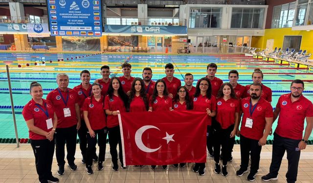 Milli sporcu Kaan Efe Kaya Avrupa Şampiyonu oldu