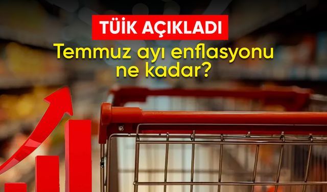TÜİK Temmuz ayı enflasyon verilerini açıkladı