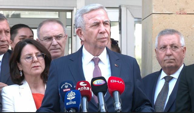 Mansur Yavaş: "Gökçek ailesinin çenesi durmuyor"