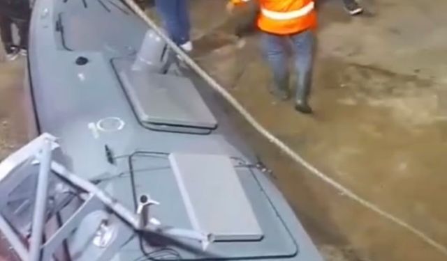 Patlayıcı dolu insansız deniz aracı korkuttu