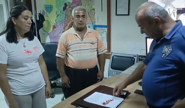 Hamallık yapan 3 çocuk babası, bulduğu altınları polise teslim etti