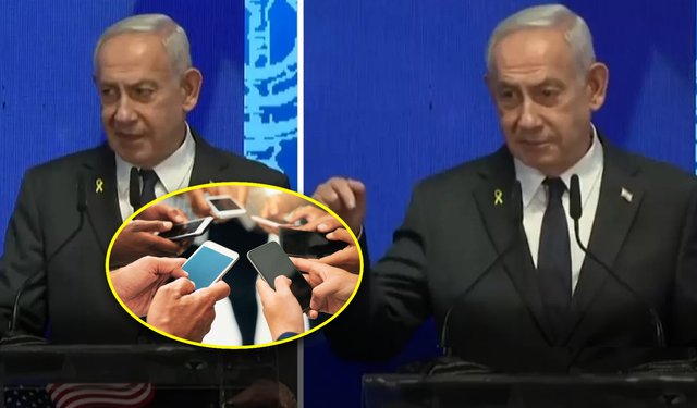 Netenyahu:'' Elinizde tuttuğunuz telefonlar İsrail'in bir parçası!''