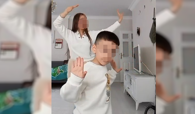 Bir Tiktok skandalı daha! Anne oğluna makyaj yapıp yayın açtı
