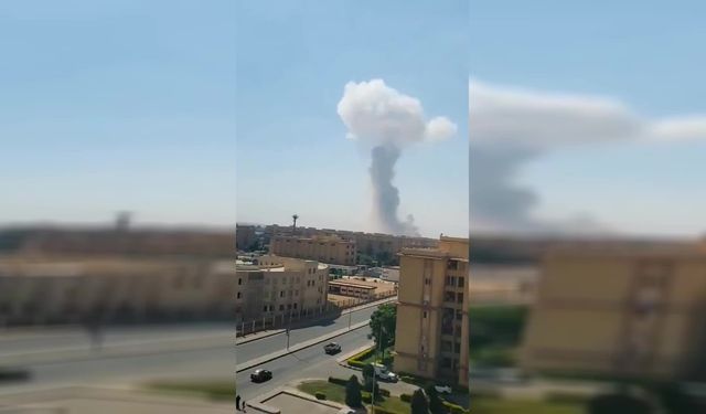 Mısır'ın başkenti Kahire'de, "Gazze Barış Zirvesi" öncesi p*tlaması