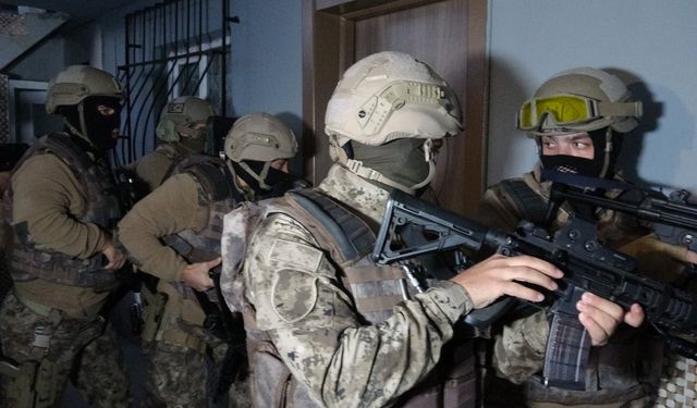 Suç örgütlerine operasyon: 78 şüpheli yakalandı