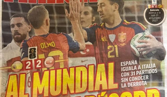 A Milli Futbol Takımı, İspanya basınında geniş yer kapladı