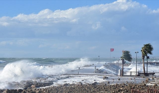 Anamur ve Silifke için fırtına uyarısı