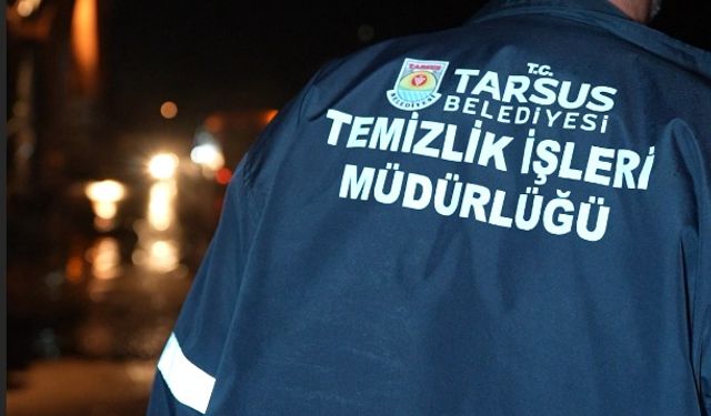 Tarsus Belediyesi, halkın güvenliği için seferber oldu