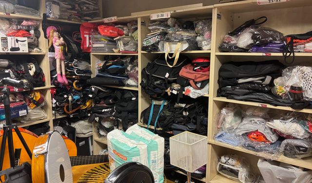 İstanbul'da toplu taşımada unutulan eşyalar arasında bisiklet, merdiven, ütü bile va