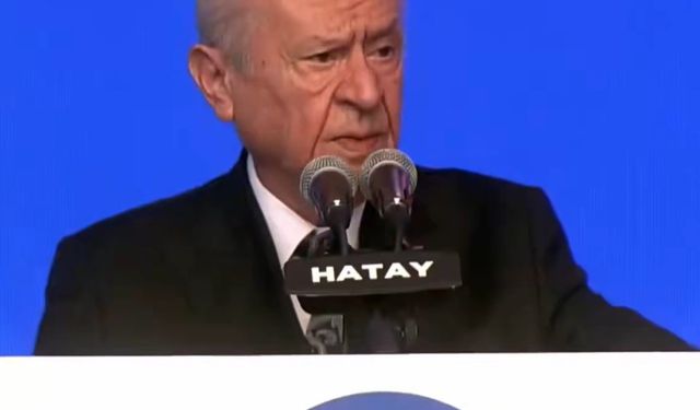 Devlet Bahçeli’den dikkat çeken sözler