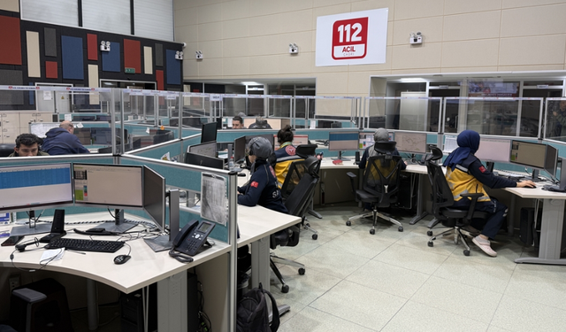 Nefes borusuna süt kaçan bebeği 112 personeli kurtardı