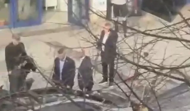 Sadettin Saran özel laboratuvardan çıkarken görüntülendi