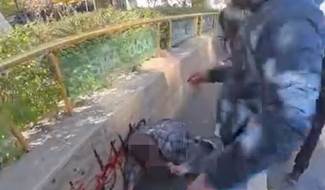 Yengesine mesaj atıp buluşmaya çağıran kişiyi dövüp tabancayla bacağından vurdu