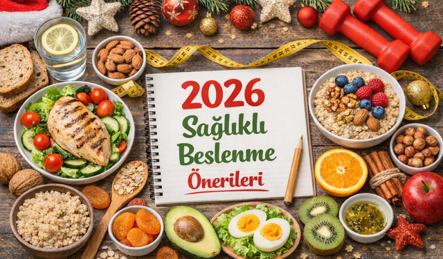 Yeni yılda sağlıklı beslenmenin püf noktaları