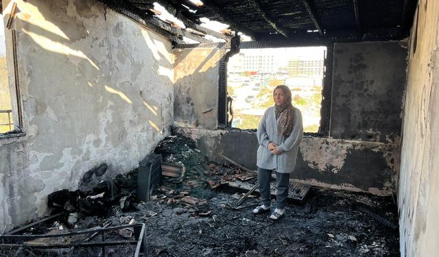 Depremde eşini ve evladını kaybeden kadın, ikinci kez felaketi yaşadı