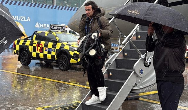 Fenerbahçe’nin yeni transferi Matteo Guendouzi İstanbul’a geldi