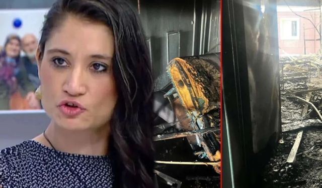 Ece Güney'in evi sevgilisi tarafından ateşe verildi