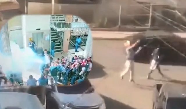 Meclis önünde el yapımı patlayıcıyla saldırı!