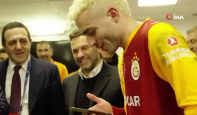 Cumhurbaşkanı Erdoğan'dan Galatasaray'a tebrik telefonu