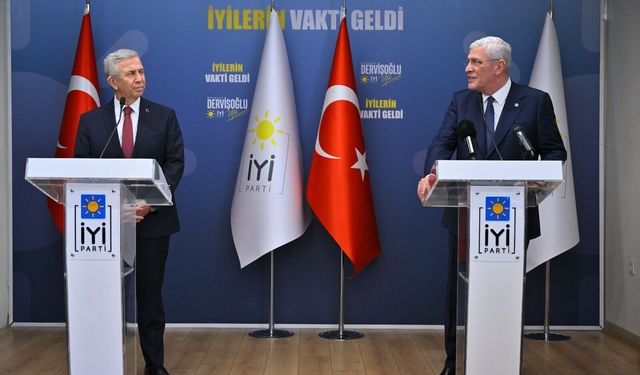 Mansur Yavaş'tan Dervişoğlu'na ziyaret