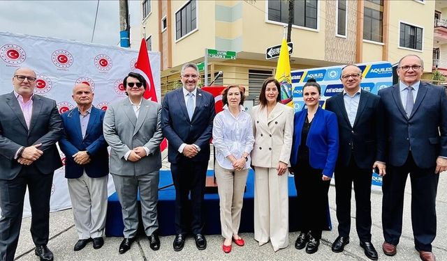 Ekvador'un Guayaquil kentinde Atatürk Sokağı'nın açılışı yapıldı