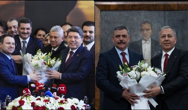 Adalet ve İçişleri Bakanlıklarında devir teslim törenleri yapıldı