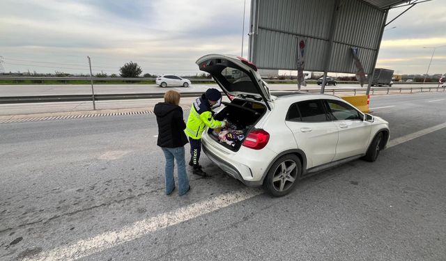 Mersin'de Jandarmadan yoğunlaştırılmış trafik denetimi