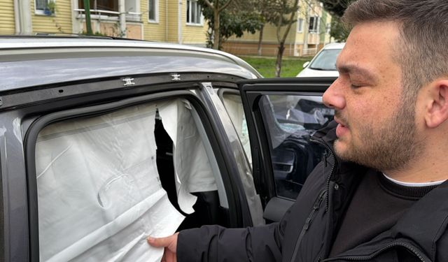 Sıfır araçta korkunç ihmal: Kaza yaptığı aracın hava yastıkları yırtık çıktı