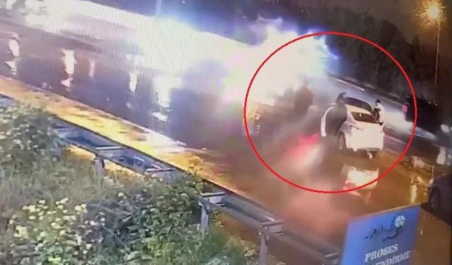 Diş hekimini adım adım takip edip kaza süsü ile durdurup darp ettiler