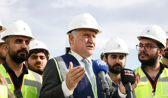 Gençlik ve Spor Bakanı Osman Aşkın Bak, Akkuyu NGS'yi ziyaretinde konuştu